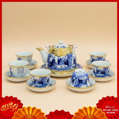 Ấm chén Bát Tràng