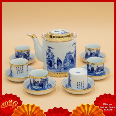 Ấm chén Bát Tràng