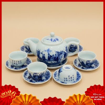 Ấm chén Bát Tràng