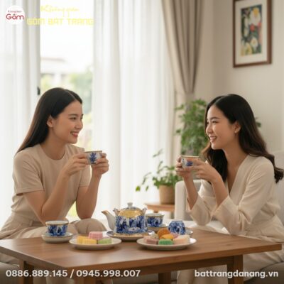 cận cạnh Hai người phụ nữ Việt Nam thanh lịch t...