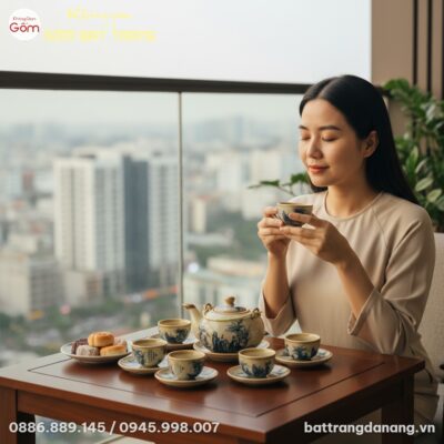 cận cảnh Một người phụ nữ Việt Nam trong trang ...