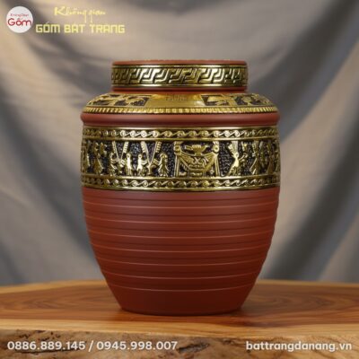 Cận cảnh tinh xảo chum ngâm rượu Đông Sơn Âu Lạ...