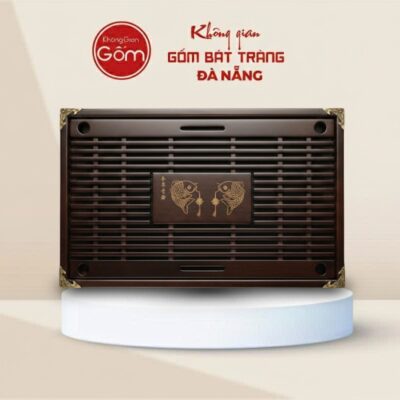 Khay Trà Gỗ Song Ngư Thịnh Vượng Dáng Chữ Nhật BT-KT13 - Ảnh đại diện