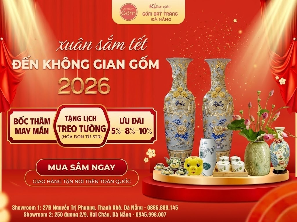 Bộ sưu tập gốm sứ Bát Tràng cao cấp
