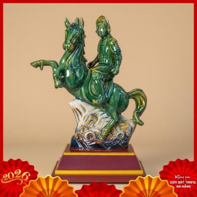 Tượng ngựa gốm Bát Tràng 2026