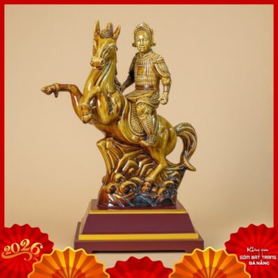 Tượng ngựa gốm Bát Tràng 2026