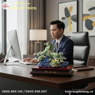 cận cảnh Tượng Ngựa Phi Nước Đại Bính Ngọ vẽ và...