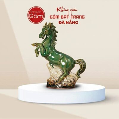 Tượng Ngựa Phong Thủy Men Ngọc Lục Bát Tràng BT-TG11 - Ảnh đại diện
