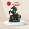 Tượng Ngựa Phú Quý Men Xanh Vẽ Vàng Bát Tràng BT-TG07 - Ảnh đại diện