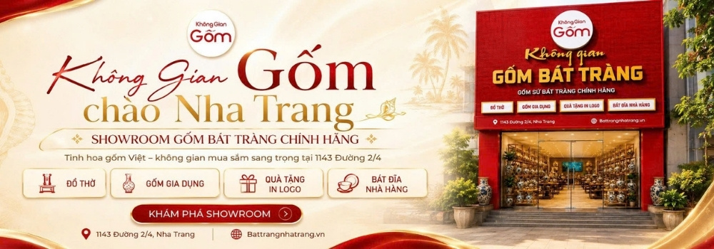 Cửa hàng cung cấp gốm sứ Bát Tràng chính hãng
